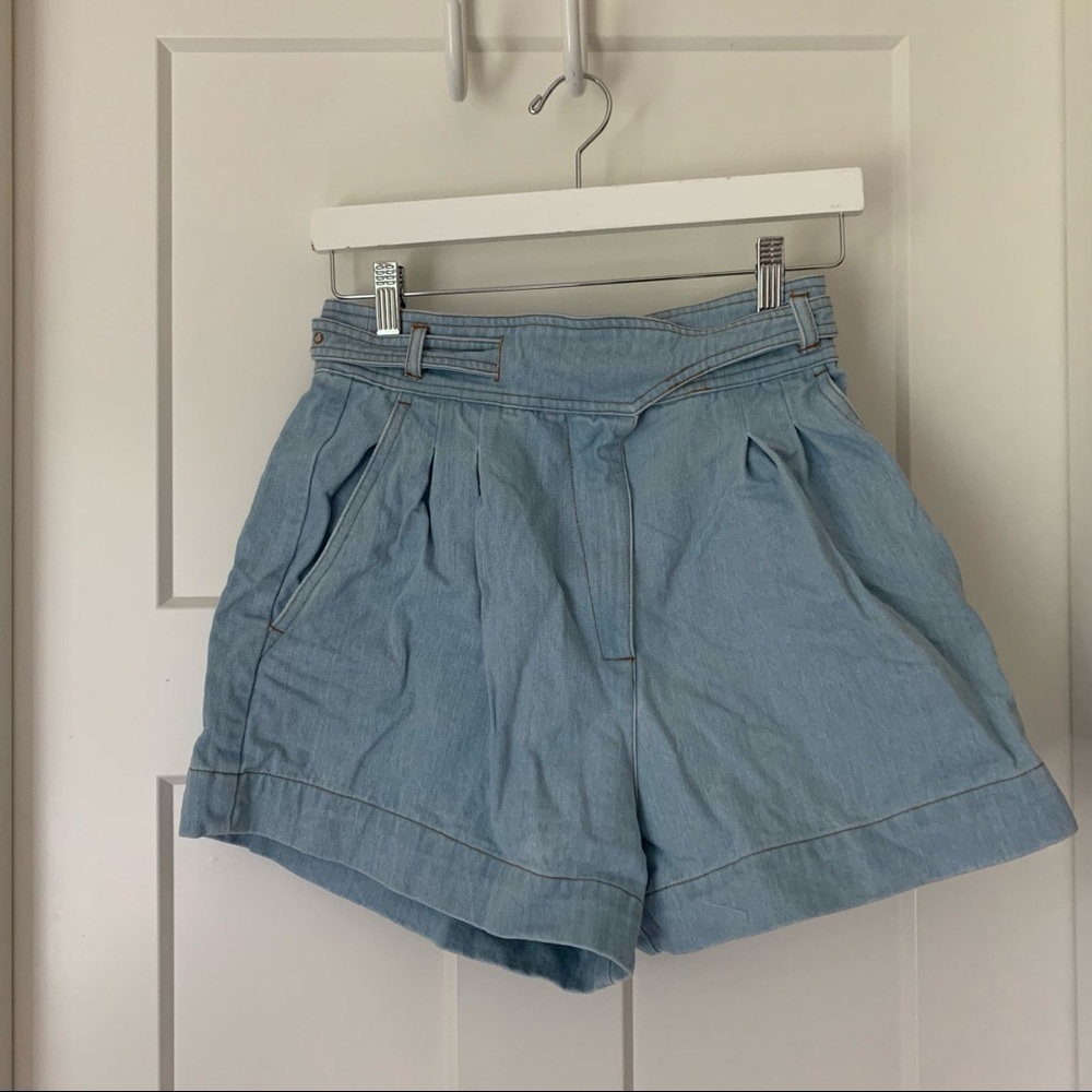 Rowie the label wrap shorts